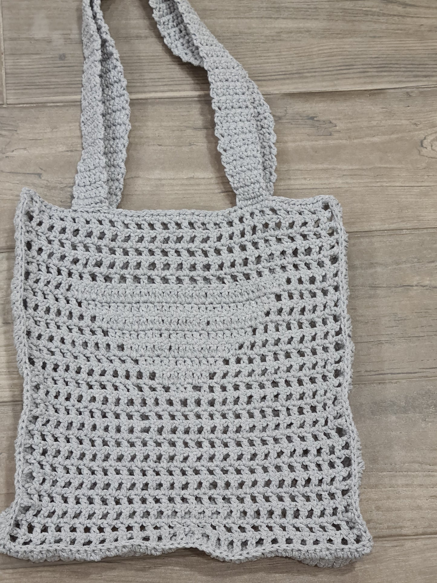 Cotton crochet bag